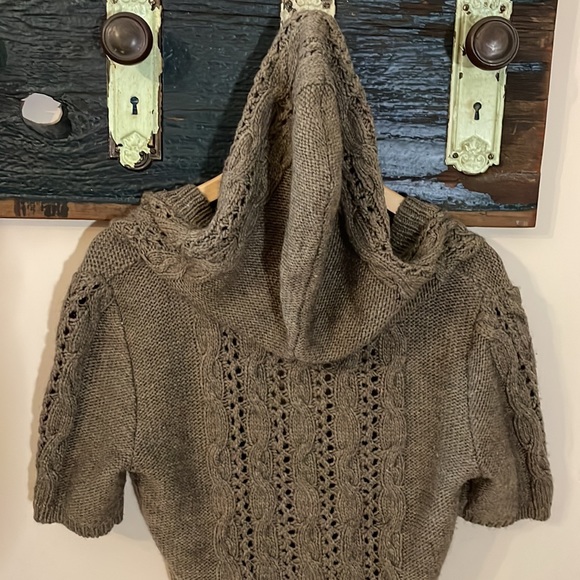 2/$25 Aeropostale Knit Cardigan with Hood Size Large - Picture 10 of 16